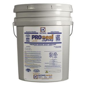 Sprayable HVAC Duct Sealant PROseal Spray Bucket